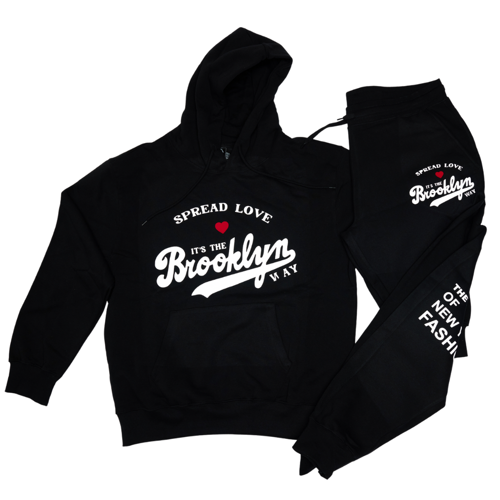 Sweatshirt set Spread love, it's the Brooklyn way,